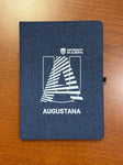 Augustana 5" x 7" Heather Bound Notebook - Blue