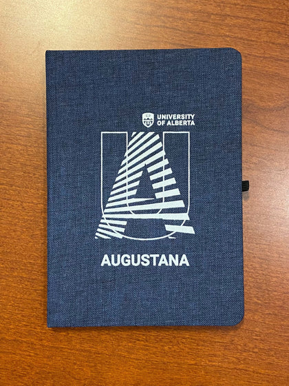 Augustana 5" x 7" Heather Bound Notebook - Blue