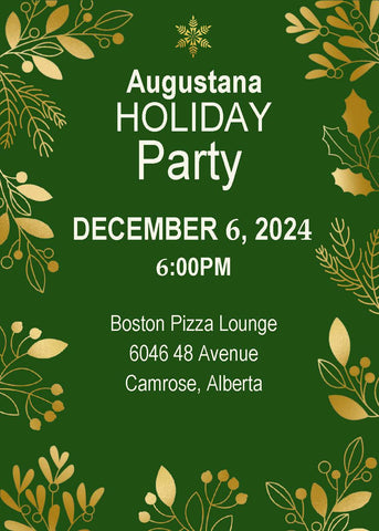 Augustana Holiday Party December 6 2024