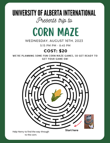 UAI EVENT - Corn Maze - August 16, 2023
