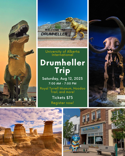 UAI TRIP - Royal Tyrrell Museum/Drumheller - August 12, 2023
