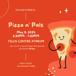 UAI Event - Pizza 'n Pals - May 8