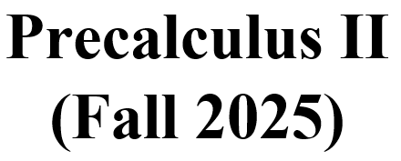 Precalculus II