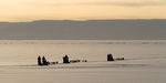 A photo of dogsledding students