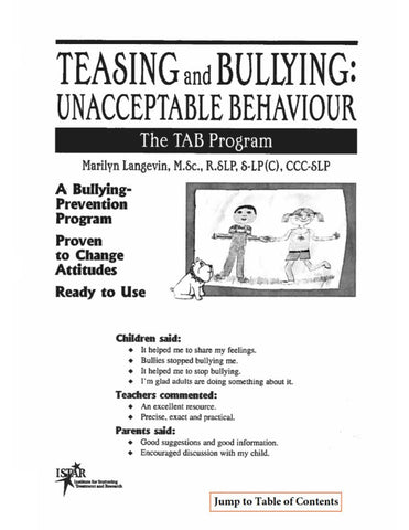 ISTAR Teasing and Bullying Prevention Program